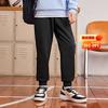安踏 加绒裤男童冬季保暖初中生摇粒绒柔软长裤校服神器