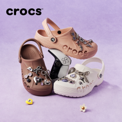 crocs 贝雅男女同款洞洞鞋户外凉拖鞋