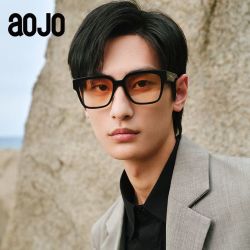 aojo AJ401SJ706 潮男帅气方形太阳镜ins时尚墨镜男女