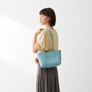 無印良品 MUJI 无印良品 OBP再生素材手编单肩包 包包女包手提包编织包