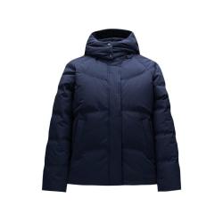 安踏 羽绒服秋冬短款不跑绒保暖连帽外套防泼水时尚休闲加厚上衣