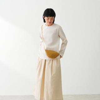 無印良品 MUJI 无印良品 纸编 斜挎包 包包女包 便携 单肩 编织包 小包