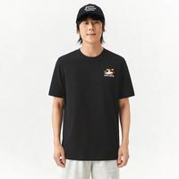 斯凯奇 2026年夏季男士短袖衫针织短袖T恤衫运动透气男