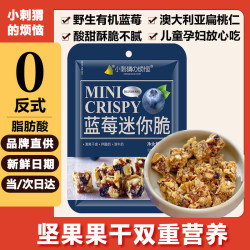 小刺猬的烦恼 蓝莓迷你坚果脆25g 每日坚果儿童孕妇健康休闲零食品
