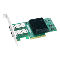 PERCKO MCX4121A-ACAT 双光口QSFP28 RDMA服务器网卡