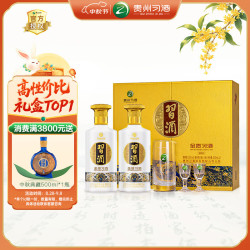 习酒 第四代 金质 53%vol 酱香型白酒 500ml*2瓶 礼盒装