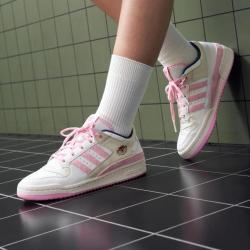 adidas 三叶草 FORUM LOW CL W轻便舒适低帮男女同款运动休闲鞋