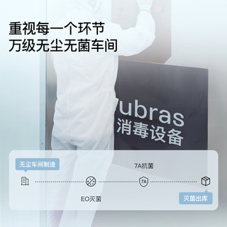 Ubras 男士一次性内裤 7A抗菌 椰青灰色 M 7条装