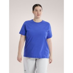ARC'TERYX KRAGG SL COTTON EMBLEM CREW 女子棉质短袖T恤 夏