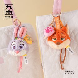 九木杂物社 迪士尼疯狂动物城朱迪尼克毛绒玩偶花束