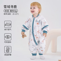 欧孕 婴儿恒温分腿睡袋20-25℃