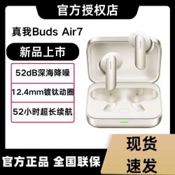真我 Buds Air7 入耳式真无线镀钛动圈降噪蓝牙耳机