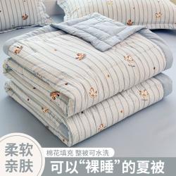 Hodo 新疆棉花夏凉被空调被学生宿舍单人夏被儿童春秋被芯裸睡可水洗