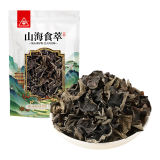 川珍 黑木耳 肉厚去根 30g 袋装
