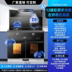 旺厨好太太 900mm集成灶左烤右蒸 液化气