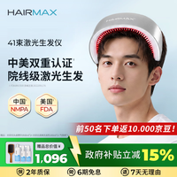 HAIRMAX 41束激光生发仪医用级雄脱压力脱发产后脱发1-3级脱发银