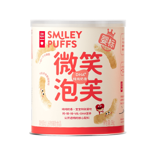 乐纯 婴幼儿泡芙 添加DHA 36g