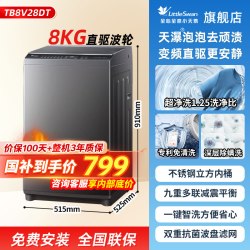 小天鹅 波轮洗衣机除螨洗家用租房10/12KG大容量直驱洗衣机V28DT