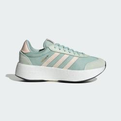 adidas 三叶草 复古时尚厚底鞋经典休闲运动女鞋CITY RNR