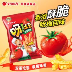 好丽友 呀土豆薯条 番茄酱味 40g*1袋 膨化食品