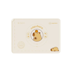 双枪 capybara液态硅胶揉面垫加厚双层食品级烘焙擀面垫和面垫面板