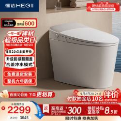 恒洁 G21Pro 桶智洁静音冲水 智能坐便器 DCE733C-305