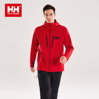 HELLY HANSEN, HH 海丽汉森hh26春新款ODIN奥丁recco系统内里格绒保暖舒适软壳外套 骏曦红-男 L