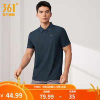 361° 男子POLO衫 652124125 深墨蓝 L