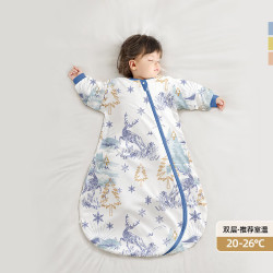 贝肽斯 肽柔婴儿睡袋 竹棉 M码 65-85cm