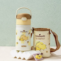 88VIP：THERMOS 膳魔师 316L不锈钢儿童吸管保温杯350ml 布丁狗