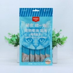 顽皮 100支猫条wanpy顽皮欧一吸猫条猫零食猫湿粮罐成猫幼猫
