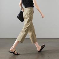 索菲丝尔 薄款直筒裤女2026夏季时尚宽松百搭显瘦休闲