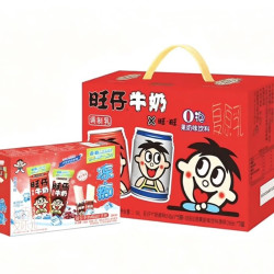 旺旺 旺仔牛奶o泡礼盒245ml*8罐+冻痴85ml*4支