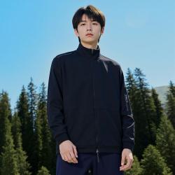 361° 秋季百搭休闲舒适宽松男式运动卫衣开襟男卫衣