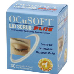 OCuSOFT 眼睑清洁卸妆湿巾  30片