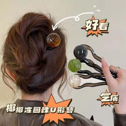 古风U发簪发钗U最新款爆款U新中式高级感簪子百搭发饰盘发器头饰