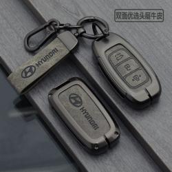 现代ix35钥匙套伊兰特朗动名图领动菲斯塔IX25胜达索八汽车壳扣包