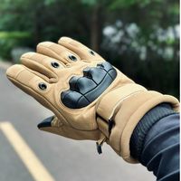 逍道冬季手套户外骑行加绒加厚防滑耐磨触摸屏骑士手套