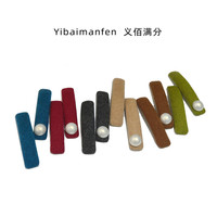 义佰满分韩系毛呢一字珠珠发夹气质发夹女侧边刘海碎发夹子头饰