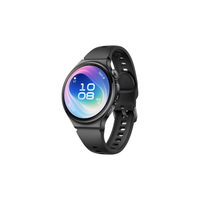 华为 WATCH 6 eSIM版 智能手表 42mm 幻月黑 氟橡胶表带
