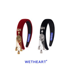 WET HEART复古气质流苏发箍新中式民族风小众设计头箍高颅顶发饰