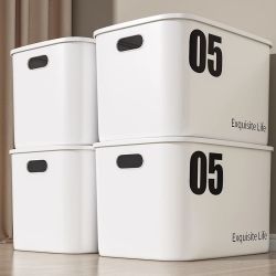 法蒂希 杂物收纳箱家用衣柜衣服整理箱玩具零食储物箱子塑料置物筐收纳盒