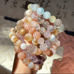 细细小珠珠设计款手链《碰碰乐》