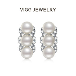 VIGG JEWELRY VIGG 925银耳饰  猫爪耳钉简约经典轻奢百搭气质小众优雅