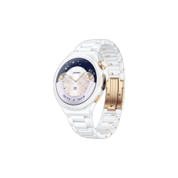 华为 WATCH 6 Pro eSIM版 智能手表 43mm 陶瓷白 陶瓷表带