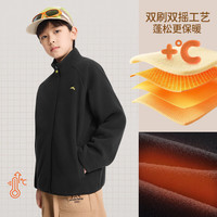 安踏 秋季新品! 亲肤户外加绒摇粒绒夹克