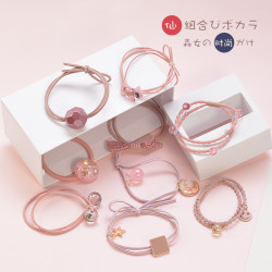 璀璨星辰系列头绳9件套ins清新森女少女韩版成人简约小清新发绳