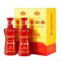 剑南春 金剑南K6浓香型500ml*2瓶52度白酒