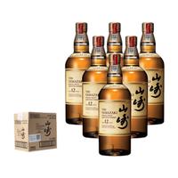 YAMAZAKI 山崎 12年 单一麦芽 日本威士忌 43%vol 700ml*6瓶