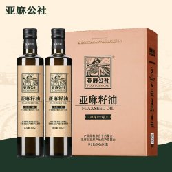 亚麻公社 冷榨一级 亚麻籽油